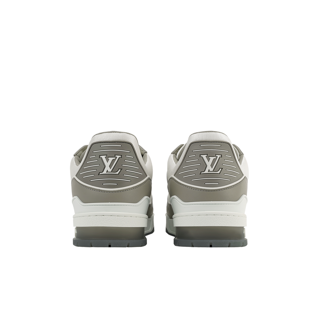 Shop Louis Vuitton Trainer ''Grigio Bianco'' 1A8KBA