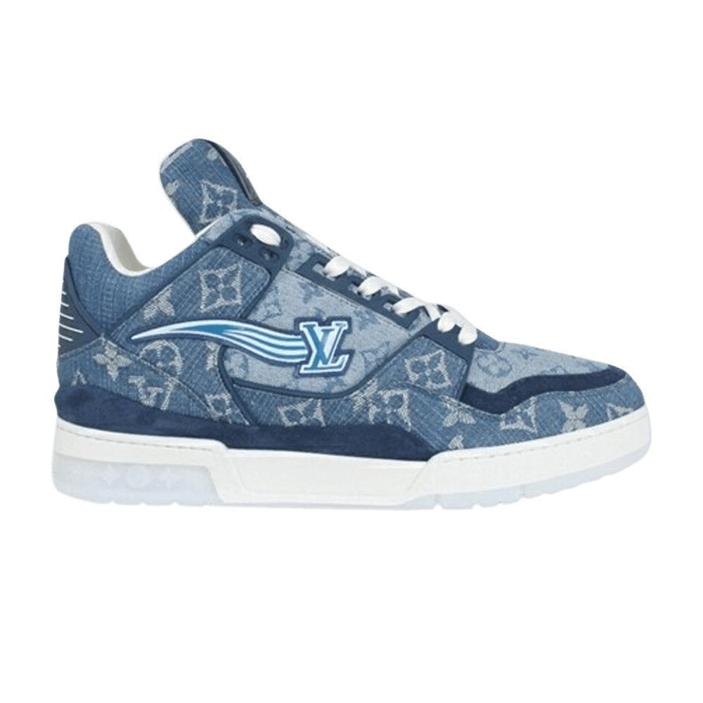 Buy Louis Vuitton Trainer 'Denim Monogram' 1A8MFY