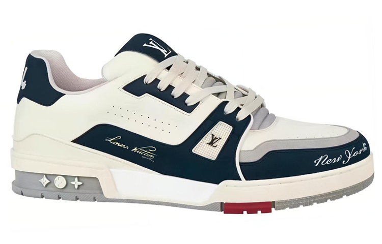 Order ルイ・ヴィトン NY限定 白レザー ローカット トレーナー 1AC01Q