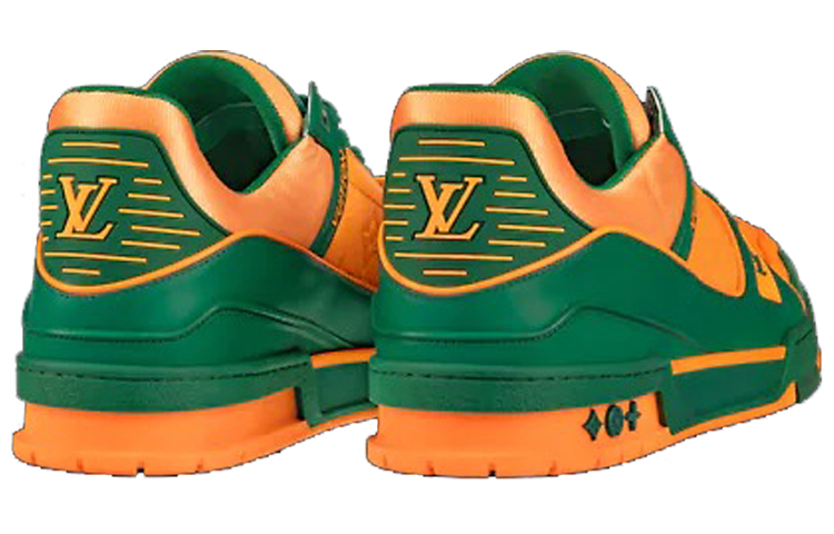 Lookbook 路易威登运动鞋'橙绿色' 1A8WFN