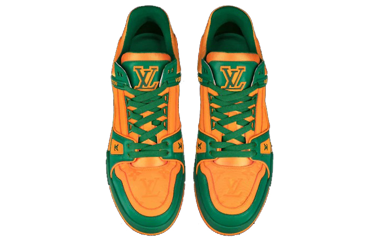 Shop 路易威登运动鞋'橙绿色' 1A8WFN
