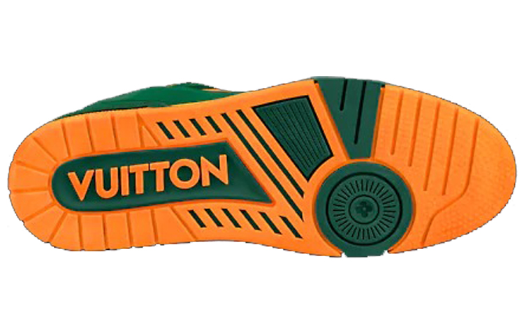 Purchase 路易威登运动鞋'橙绿色' 1A8WFN