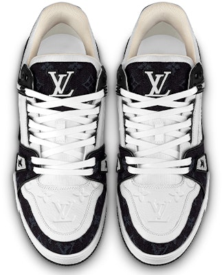 Louis Vuitton Trainer 'Panda' Lelaki 1A9JG9 Lookbook Louis Vuitton Trainer 'Panda' Lelaki 1A9JG9