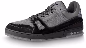 Louis Vuitton Trainer Sneakers 'Grey Flannel' 1A5Q1C Louis Vuitton Trainer Sneakers 'Grey Flannel' 1A5Q1C