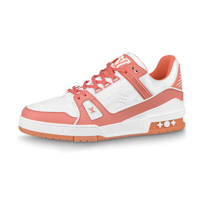 LV Trainer Sneakers 'Peach White'