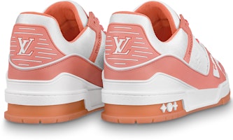 ルイ・ヴィトン LVトレイナー ピーチホワイト 1A8KC8 Shop ルイ・ヴィトン LVトレイナー ピーチホワイト 1A8KC8