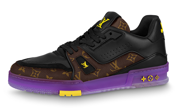 Buy ルイ・ヴィトン トレイナー 'パープルブラック' 1A8WJ5 1A8WJ5