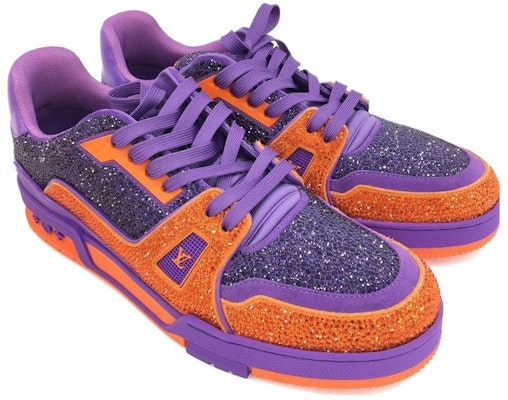 루이비통 트레이너 보라색/오렌지 1AA6QD Order 루이비통 트레이너 보라색/오렌지 1AA6QD