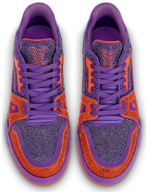 루이비통 트레이너 보라색/오렌지 1AA6QD Shop 루이비통 트레이너 보라색/오렌지 1AA6QD