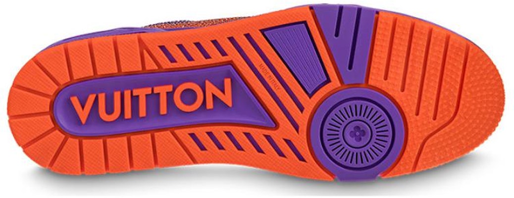 루이비통 트레이너 보라색/오렌지 1AA6QD Purchase 루이비통 트레이너 보라색/오렌지 1AA6QD