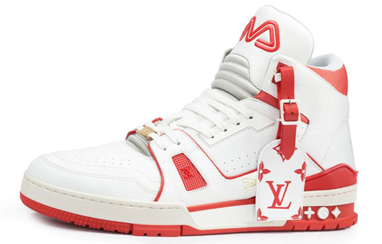 Buy Louis Vuitton Trainer 'Rojo Blanco' 1A7WNY