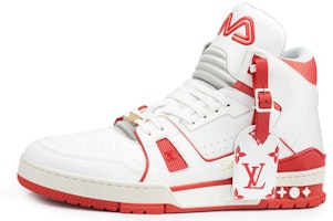 Louis Vuitton Trainer 'Red White' 1A7WNY Louis Vuitton Trainer 'Red White' 1A7WNY