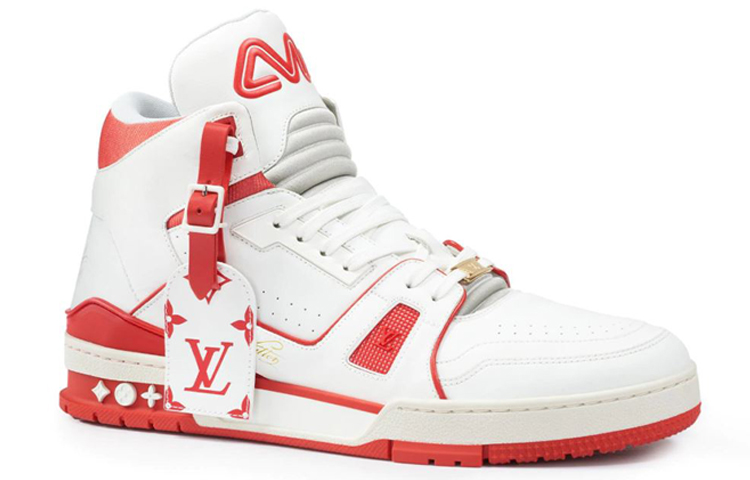 Lookbook Louis Vuitton Trainer 'Rojo Blanco' 1A7WNY