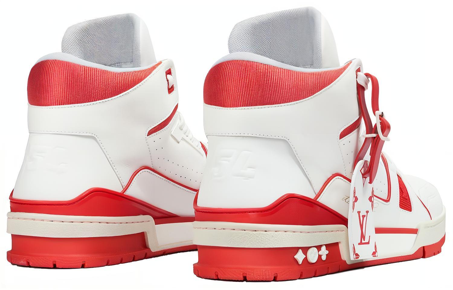 Shop Louis Vuitton Trainer 'Rojo Blanco' 1A7WNY