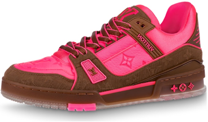 路易威登 Trainer 休閒板鞋 玫瑰紅 Buy 路易威登 Trainer 休閒板鞋 玫瑰紅