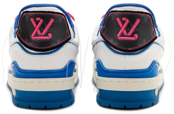 루이비통 생트로페 화이트 핑크 블루 트레이너 1A9DCE Shop 루이비통 생트로페 화이트 핑크 블루 트레이너 1A9DCE