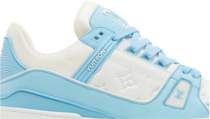 Louis Vuitton Trainer 'Sky Blue' 1AA6X3 Order Louis Vuitton Trainer 'Sky Blue' 1AA6X3