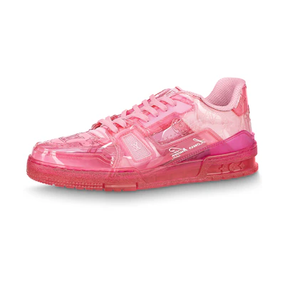 LV Trainer Sneakers 'Pink PVC'