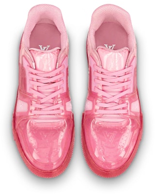 Louis Vuitton Kasut Trainer 'Pink PVC' 1A8KJM Lookbook Louis Vuitton Kasut Trainer 'Pink PVC' 1A8KJM