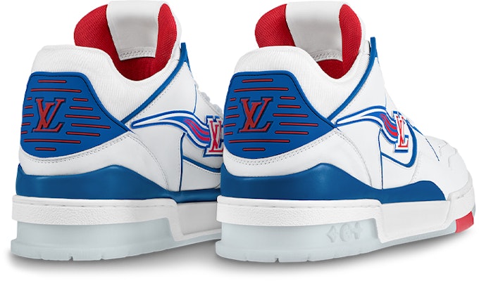 Louis Vuitton Trainer 'Tricolor' 1A8FFI Lookbook Louis Vuitton Trainer 'Tricolor' 1A8FFI