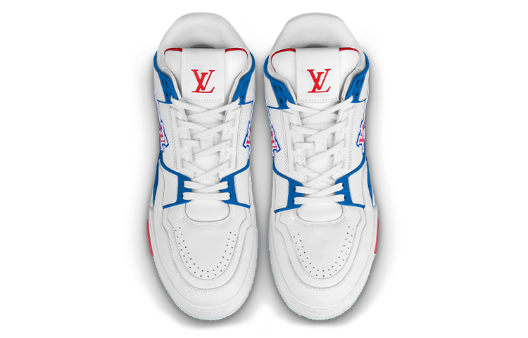 Shop Louis Vuitton Trainer 'Tricolor' 1A8FFI