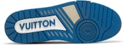 Shop Louis Vuitton Zapatillas 'Blanco Negro Azul' 1A8Q7N