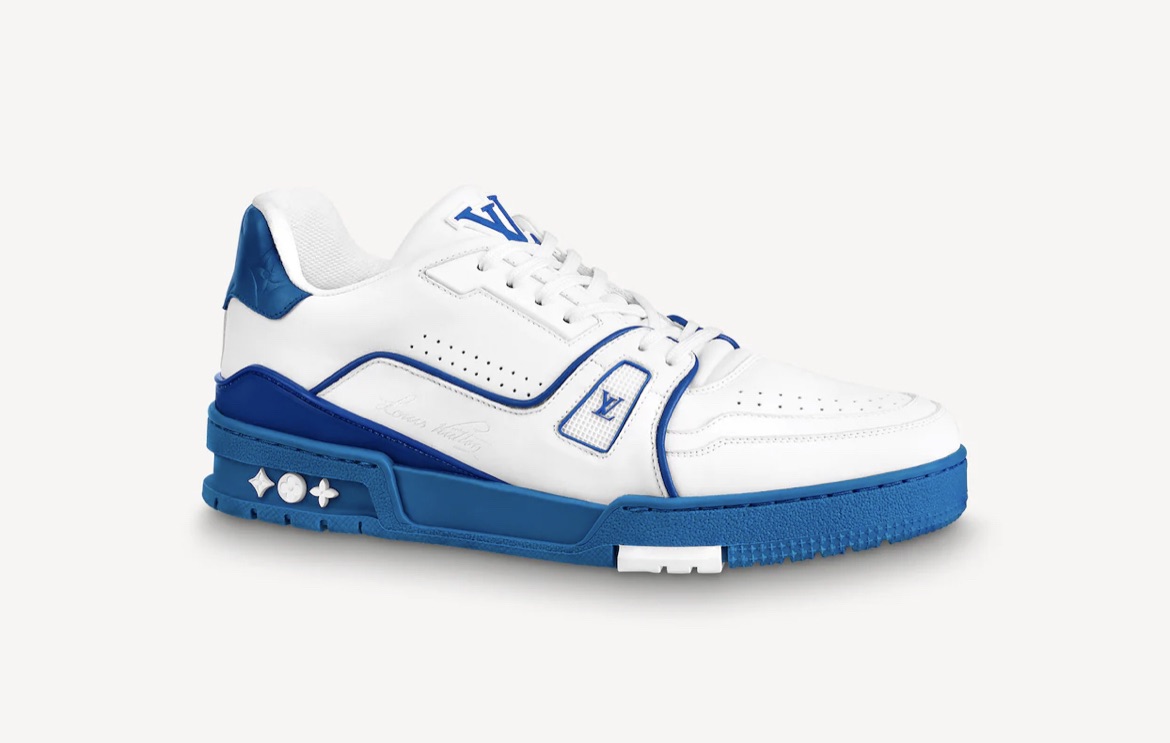 Buy Louis Vuitton Trainer 'Putih Biru' 1A8SJE