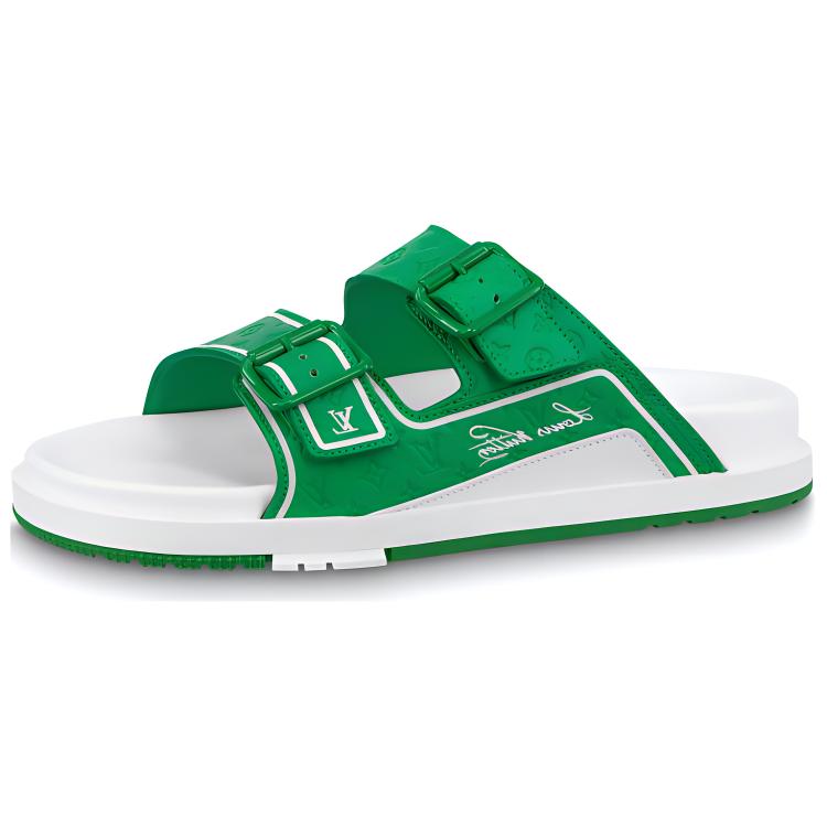 Buy ルイ・ヴィトン トレーナー 白/緑 1AARVB