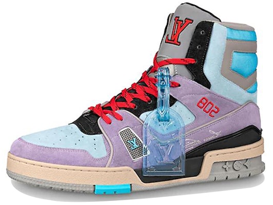 루이비통 트레이너 스니커즈 '퍼플 레드 블루' 1A7R0 Buy 루이비통 트레이너 스니커즈 '퍼플 레드 블루' 1A7R0