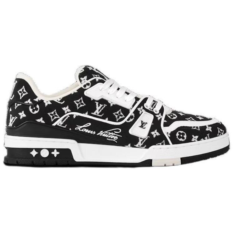 LV Trainer Black Monogram Textile 圖 2