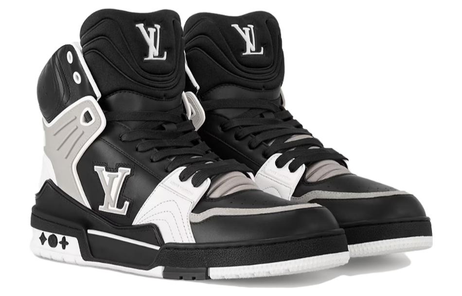 Lookbook Louis Vuitton Zapatillas Altas 'Negras'. 1ABLT6