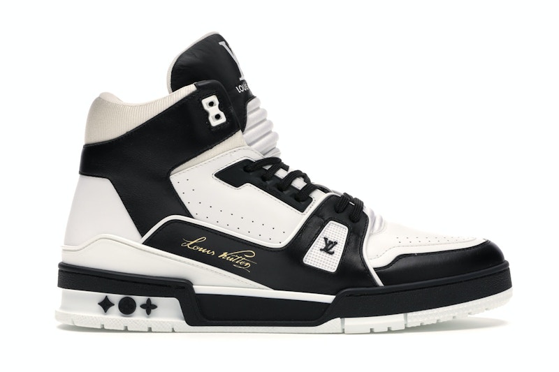 Louis Vuitton Trainer High 'Black White' 1A5QCL