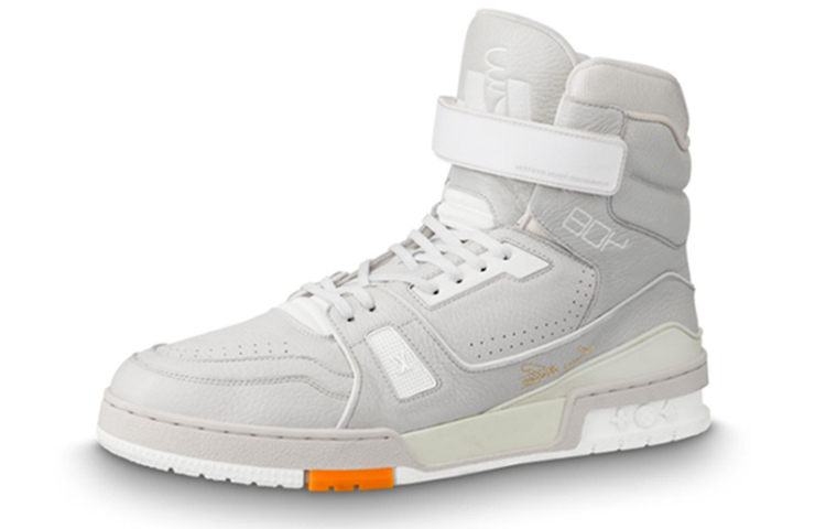 Buy Kasut Sukan Louis Vuitton LV Trainer Kelabu/Putih 1A5A0A