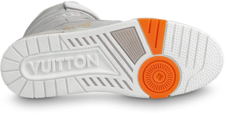 Kasut Sukan Louis Vuitton LV Trainer Kelabu/Putih 1A5A0A Purchase Kasut Sukan Louis Vuitton LV Trainer Kelabu/Putih 1A5A0A