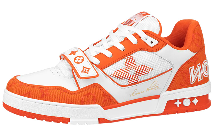 Louis Vuitton Trainer Line Sneaker 'Orange' 1A9ZBI