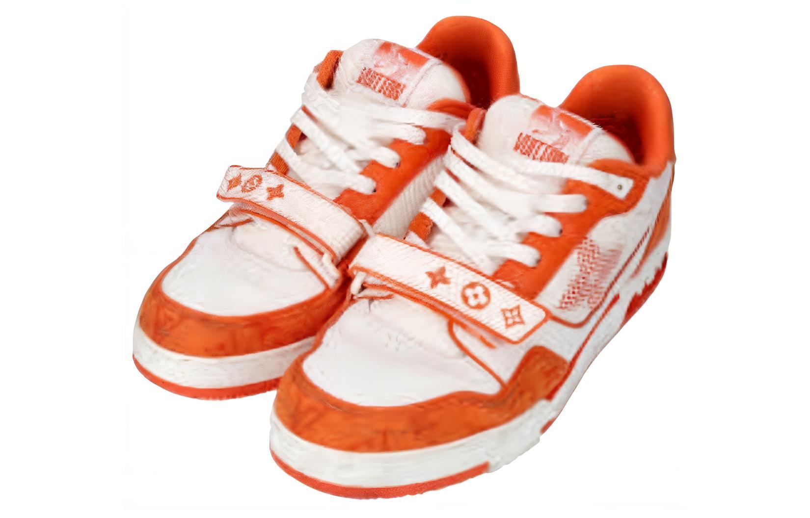 LV Trainer Line Sneaker 'Orange' 圖 2