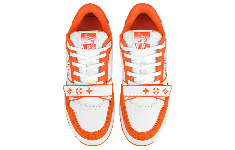 LV Trainer Line Sneaker 'Orange' 圖 4