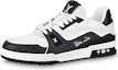 Buy Louis Vuitton Trainer Low '#54 Mini Monogram - Hitam' 1AANED