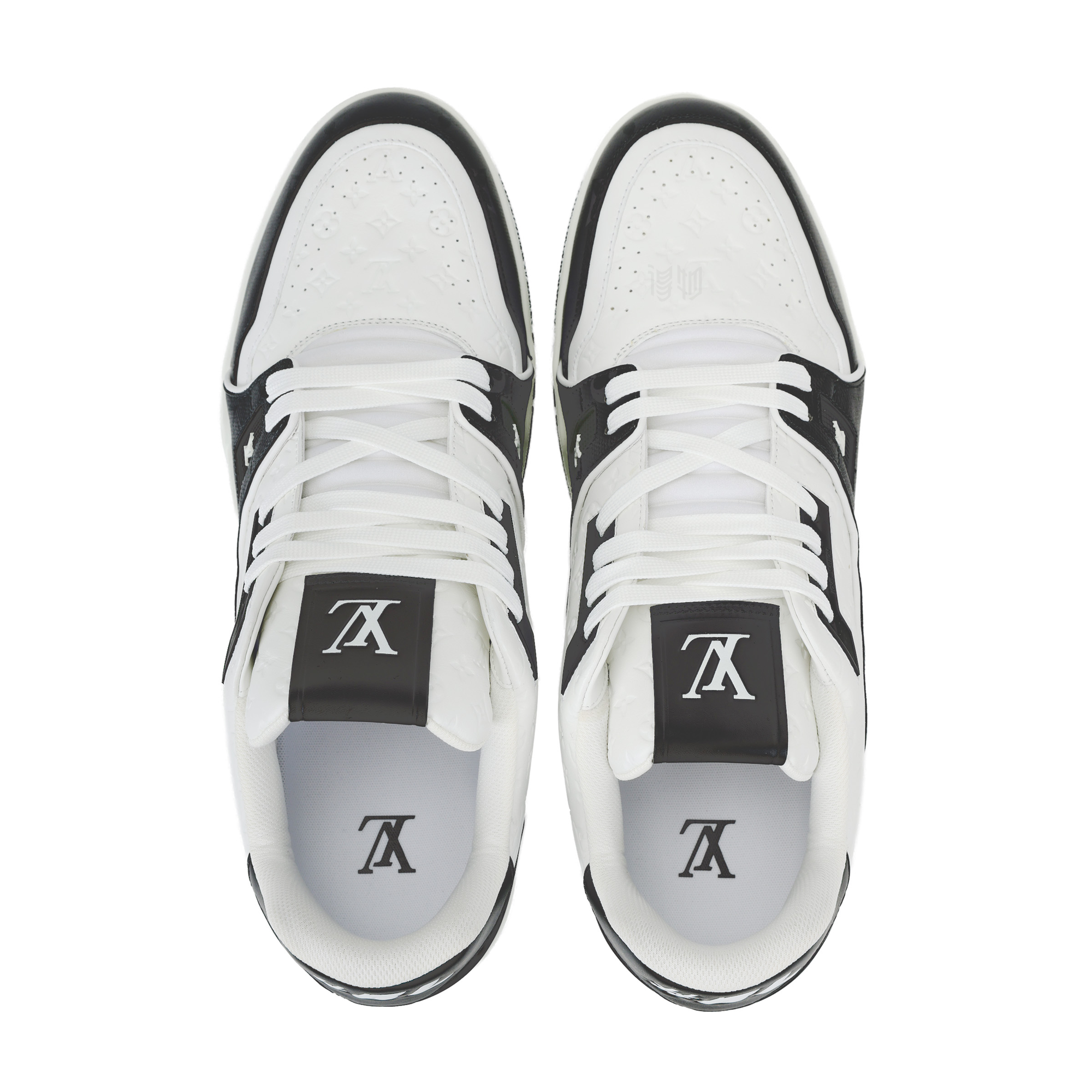 Lookbook 路易威登 Trainer Low '#54 Mini Monogram - 黑色' 1AANED