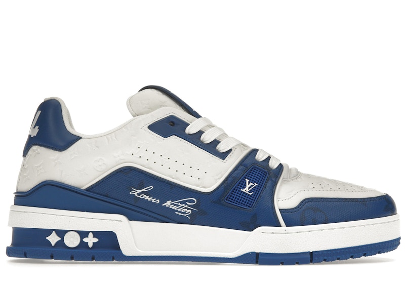 Buy Louis Vuitton Trainer Low '#54 Mini Monogram - Biru' 1AANEZ