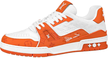 Louis Vuitton Trainer Low '#54 Mini Monogram - Orange' 1AANH5 Louis Vuitton Trainer Low '#54 Mini Monogram - Orange' 1AANH5