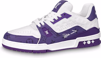 Louis Vuitton Trainer Low '#54 Mini Monogram - Violet' 1AANHP Louis Vuitton Trainer Low '#54 Mini Monogram - Violet' 1AANHP