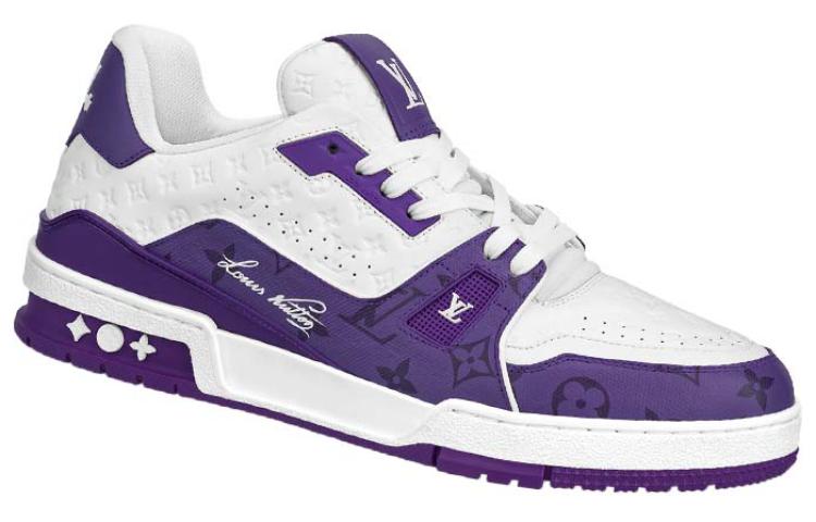 Order Louis Vuitton Trainer Low '#54 Mini Monogram - Ungu' 1AANHP