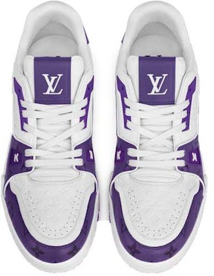 Louis Vuitton Trainer Low '#54 Mini Monogram - Violet' 1AANHP Shop Louis Vuitton Trainer Low '#54 Mini Monogram - Violet' 1AANHP