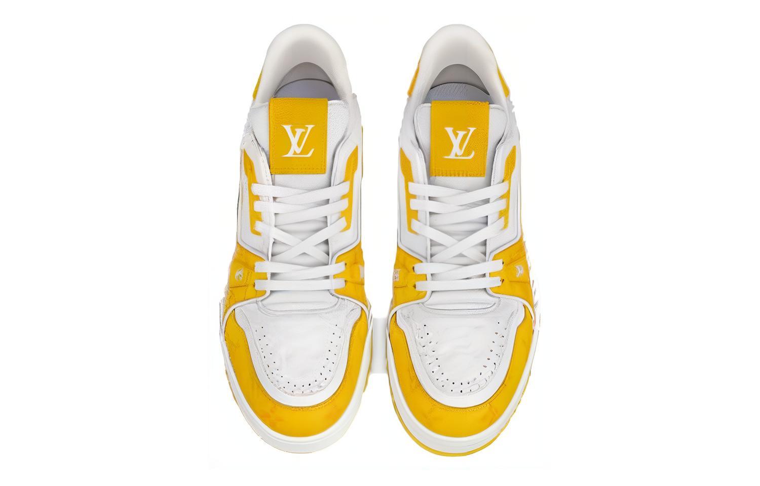 LV Trainer Low '#54 Mini Monogram - Yellow' 圖 4