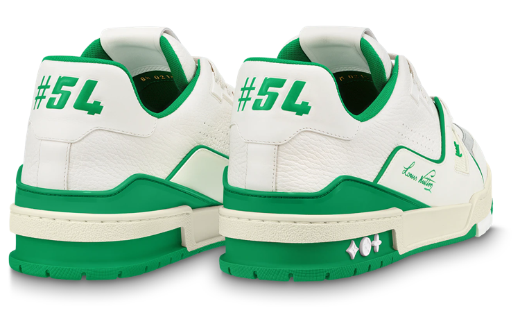 LV Trainer Low '#54 Signature - White Green' 圖 3