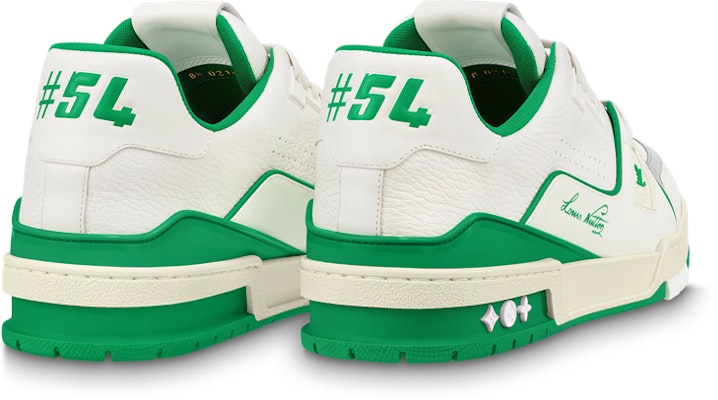 Louis Vuitton Zapatillas Bajas '#54 Signature - Blanco Verde' 1ABNIS Lookbook Louis Vuitton Zapatillas Bajas '#54 Signature - Blanco Verde' 1ABNIS
