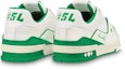 Lookbook Louis Vuitton Zapatillas Bajas '#54 Signature - Blanco Verde' 1ABNIS