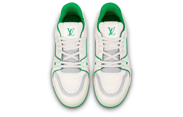 LV Trainer Low '#54 Signature - White Green' 圖 4