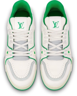 Louis Vuitton Zapatillas Bajas '#54 Signature - Blanco Verde' 1ABNIS Shop Louis Vuitton Zapatillas Bajas '#54 Signature - Blanco Verde' 1ABNIS